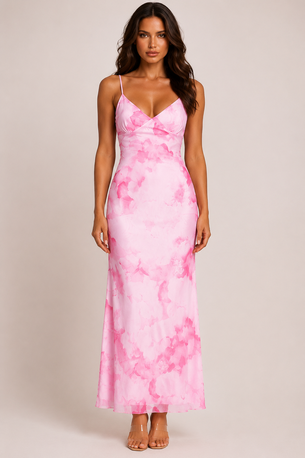 Mayra Floral Backless Maxi Dress – Women's Summer Holiday Beach Dress