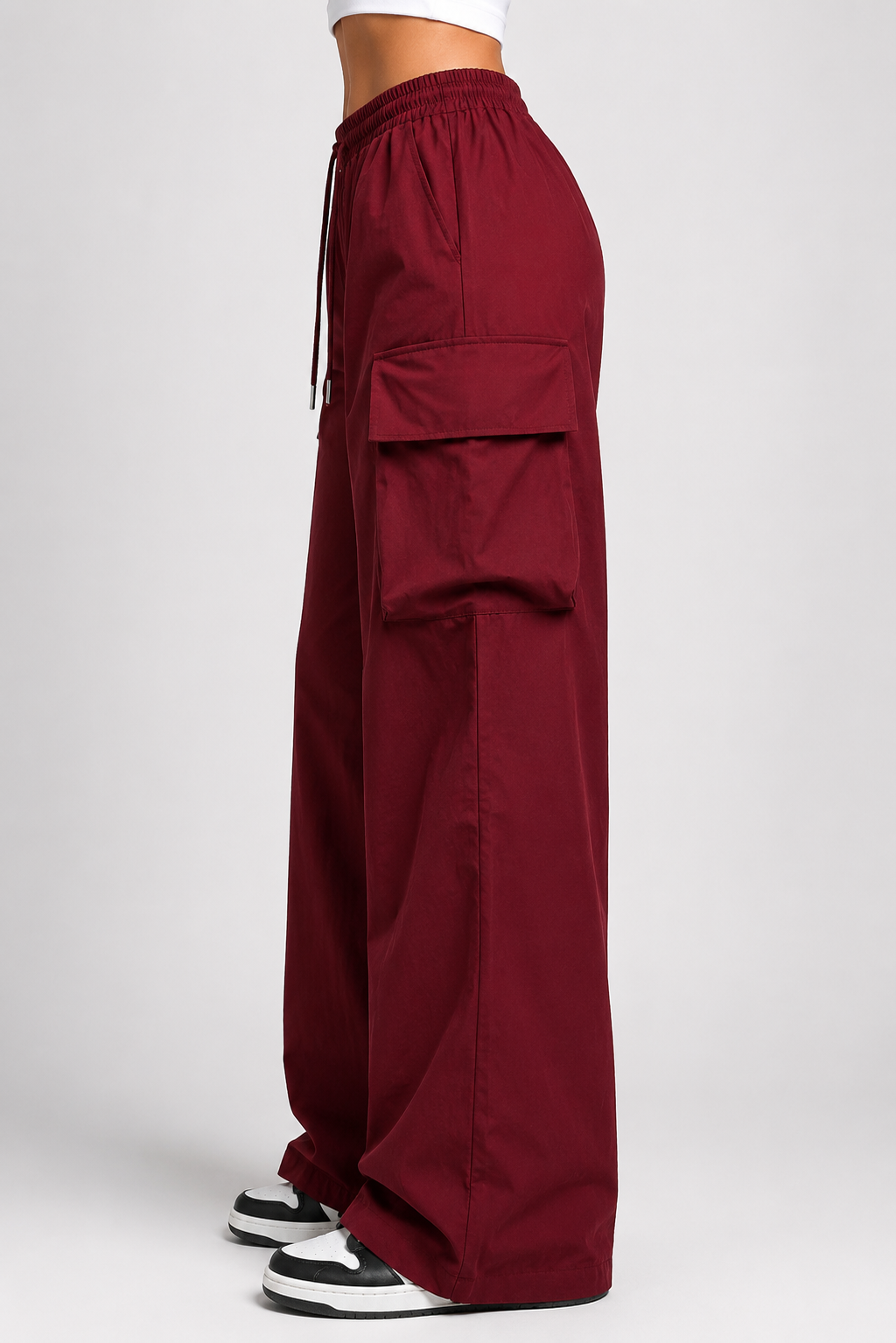 Women's High Waist Wide Leg Pants  Casual Relaxed Fit Palazzo Trousers