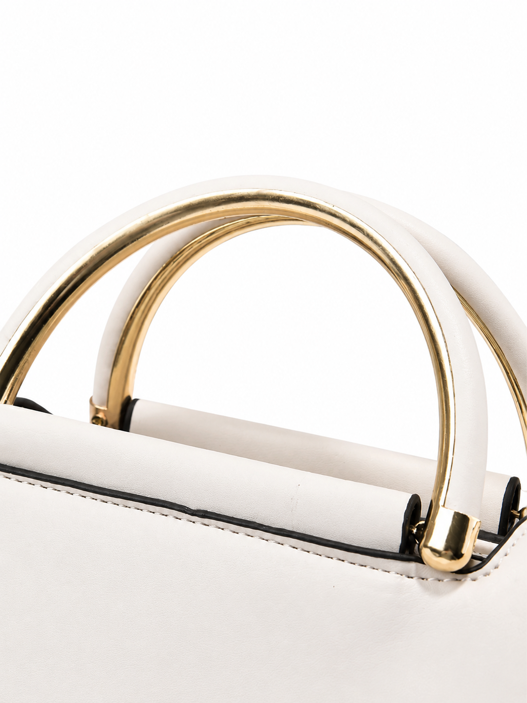 Elegant Floral Print Top Handle Crossbody Bag for Women Mini Satchel Shoulder Purse