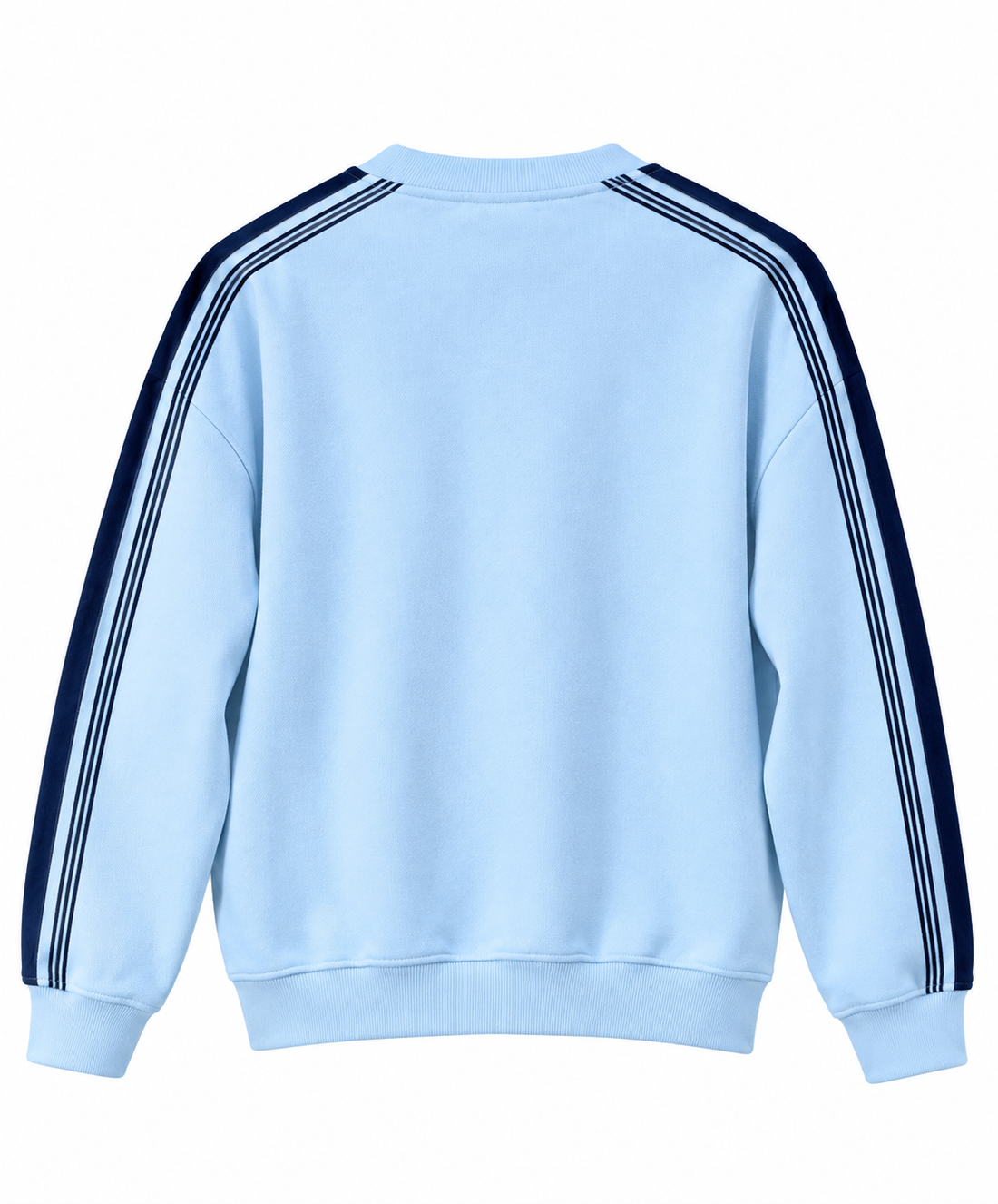 Men’s Light Blue California Graphic Sweatshirt Navy Stripe