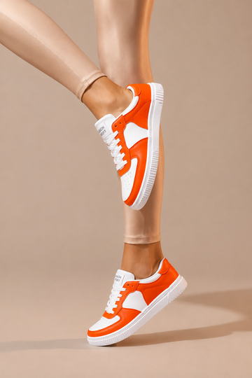 Everyday Platform Sneakers for Women Casual Lace Up Fashion Sports Shoes