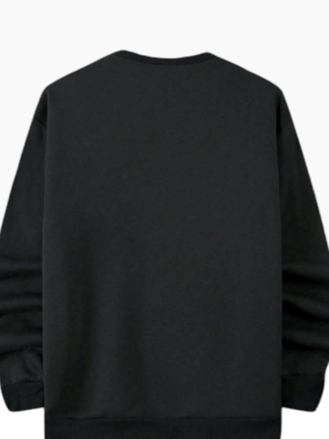 Men's Streetwear Black Green Oversized Sweatshirt For Winters