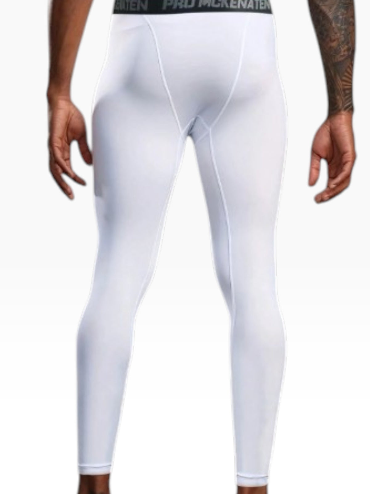 Men’s Black Gym Compression Leggings Performance & Athletic Fit