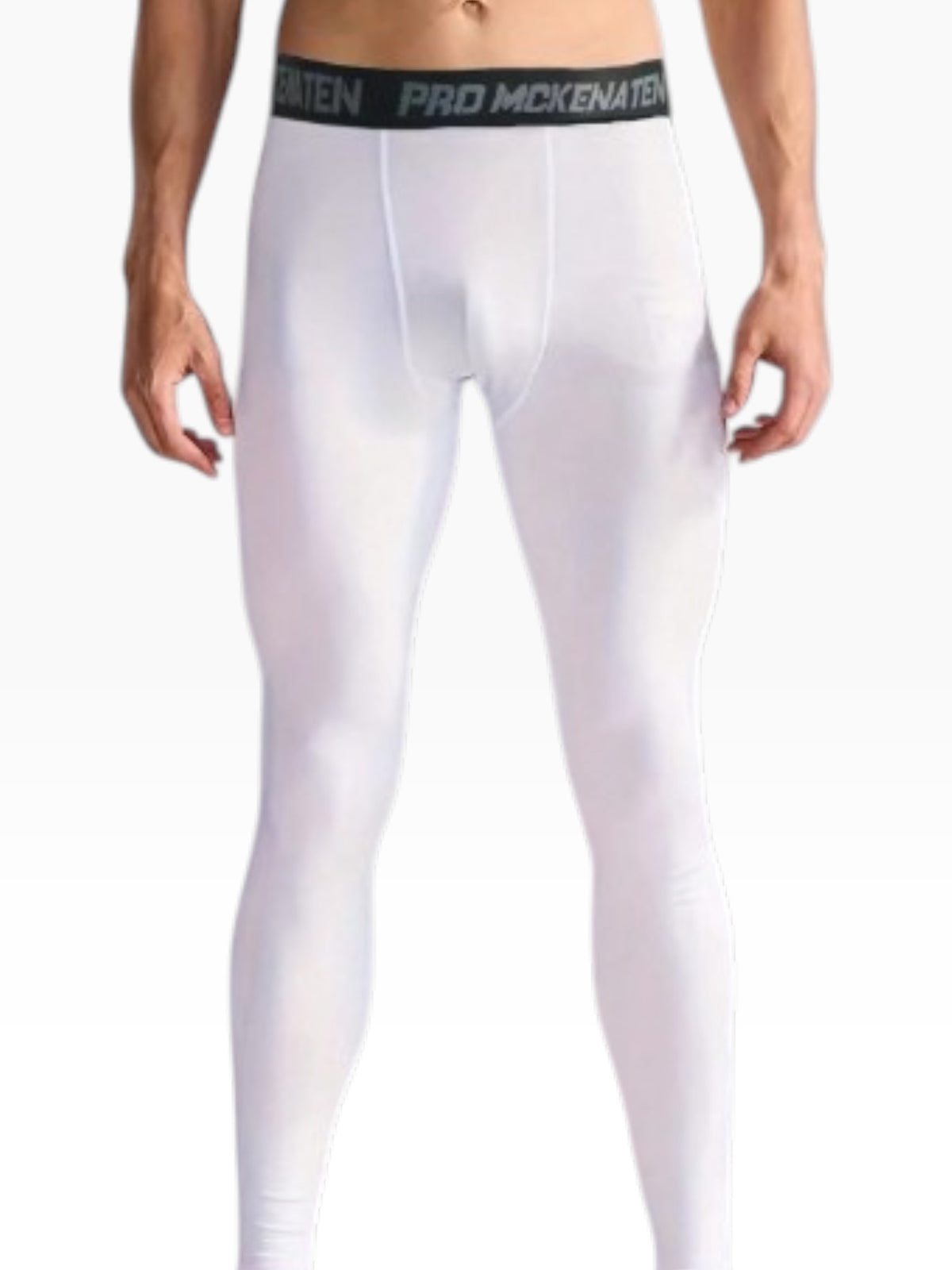 Men’s Black Gym Compression Leggings Performance & Athletic Fit