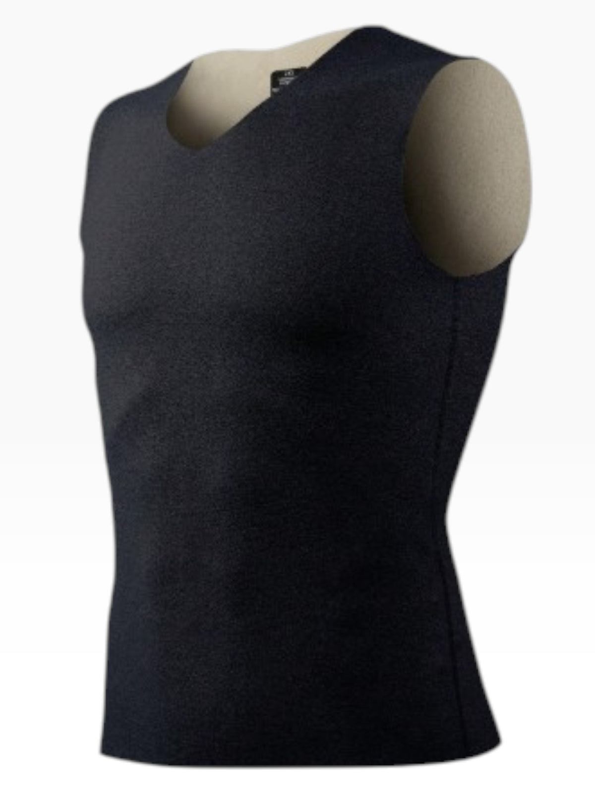 Men’s Warm Gym Grey Sleeveless Tank Top Slim Fit Athletic Vest