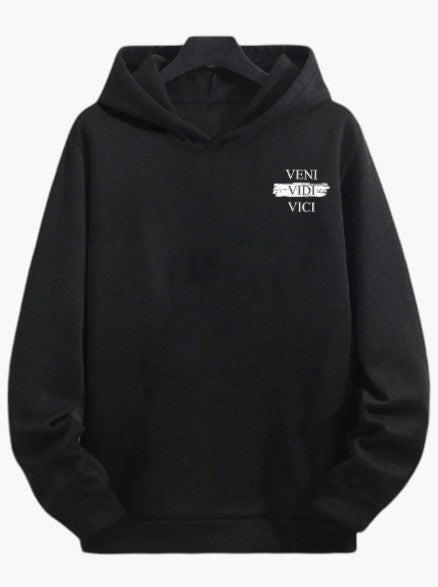 Men’s White Oversized Graphic Hoodie Premium Casual Streetwear Sweatshirt