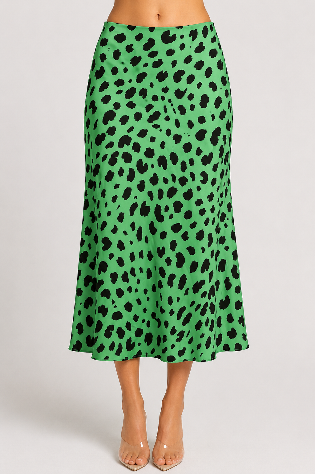 Women's Leopard Print Mini Skirt High Waist Bodycon Party Streetwear Midi Skirt