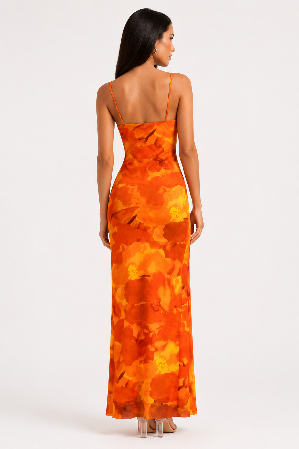 Mayra Floral Backless Maxi Dress – Women's Summer Holiday Beach Dress