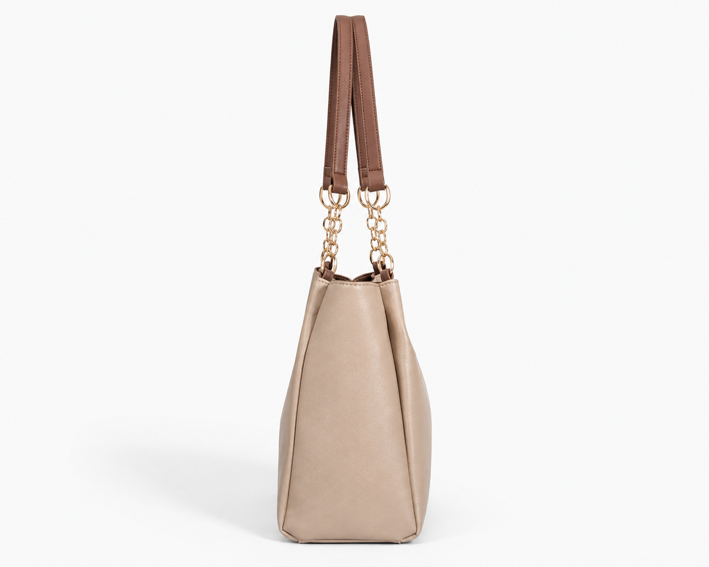 Women's Woven Texture PU Leather Tote Bag Large Capacity Shoulder Bag for Work, University & Daily Use