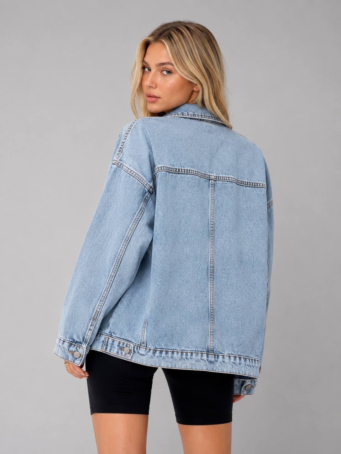 Retro Jacket Casual Cross-Border Women's Denim Jacket Jean