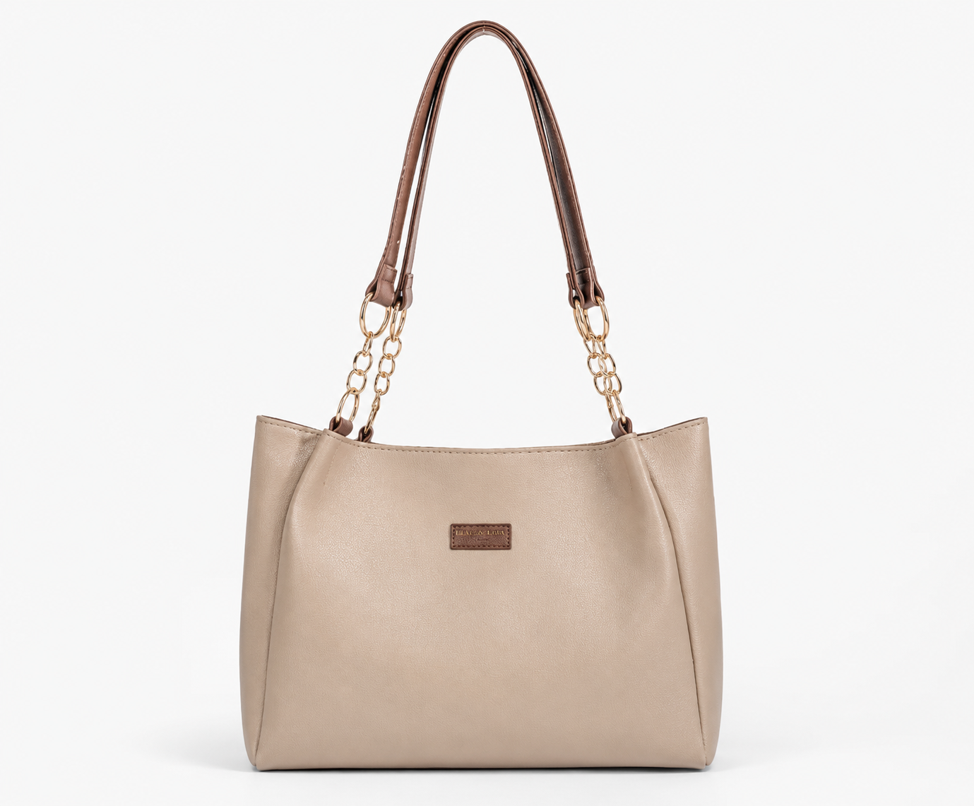 Women's Woven Texture PU Leather Tote Bag Large Capacity Shoulder Bag for Work, University & Daily Use