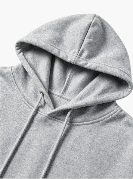 Grey Boston Graphic Pullover Hoodie for Men - Edin London