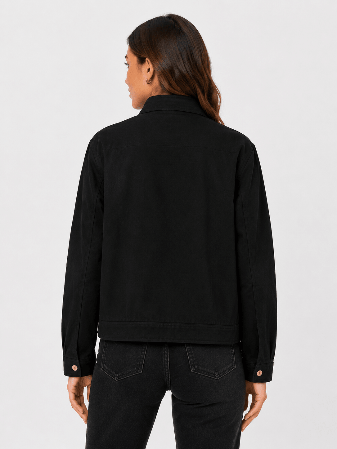 Lillie | Women Elegant Retro Suede Jacket - Edin London