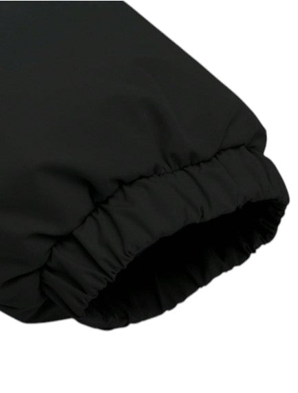 Men’s Classic Black Puffer Jacket Warm Quilted Winter Outerwear - Edin London