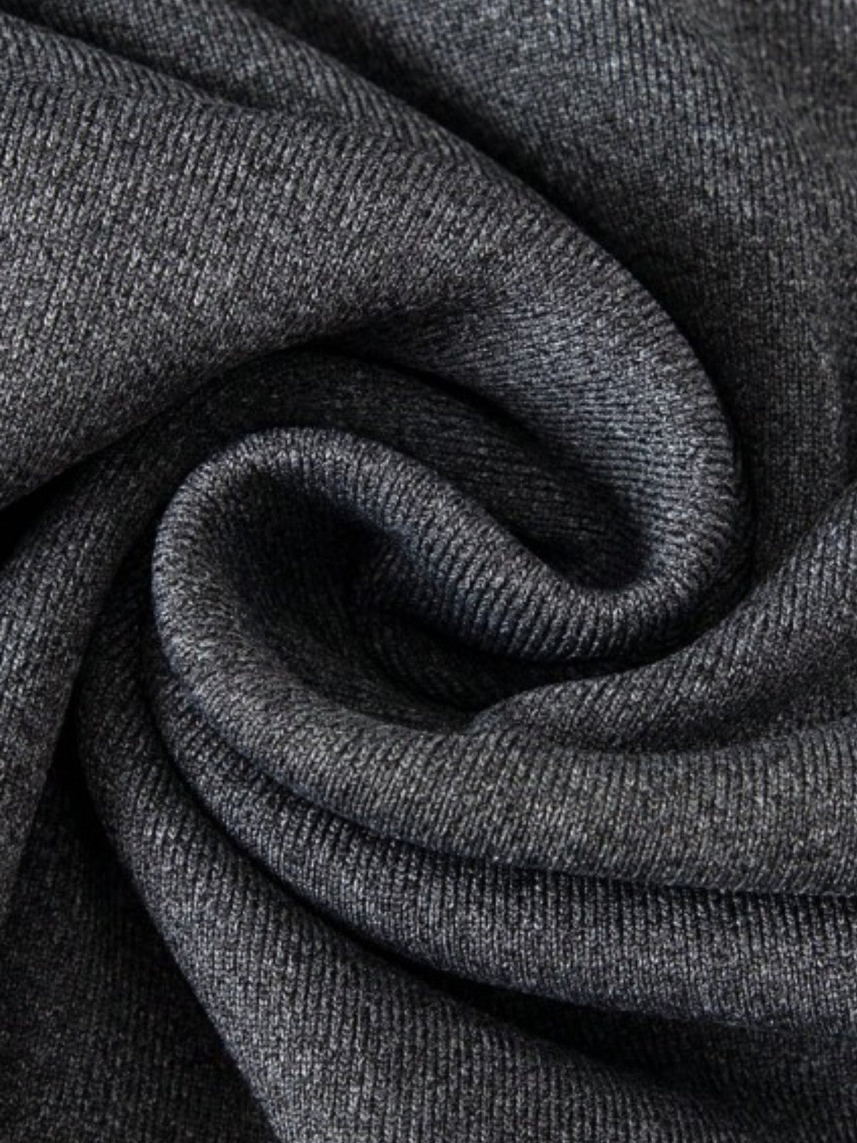 Men’s Gym Grey Turtleneck Long Sleeve Shirt with Eagle Detail - Edin London