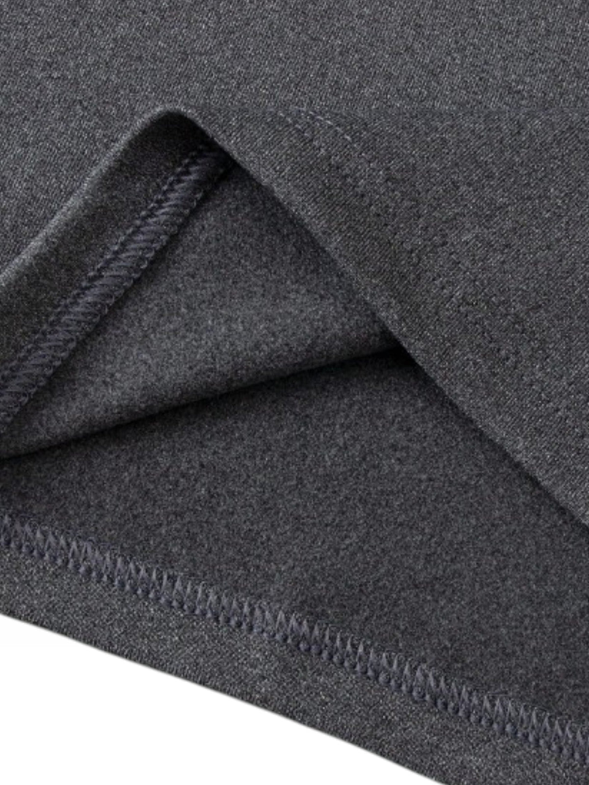 Men’s Gym Grey Turtleneck Long Sleeve Shirt with Eagle Detail - Edin London