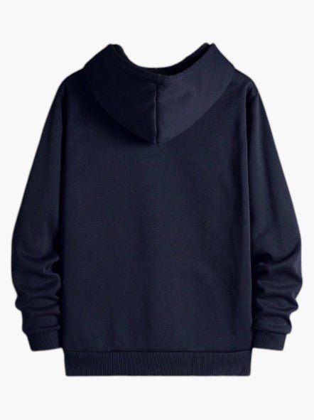 Men’s Red Boston Graphic Hoodie For Winters - Edin London