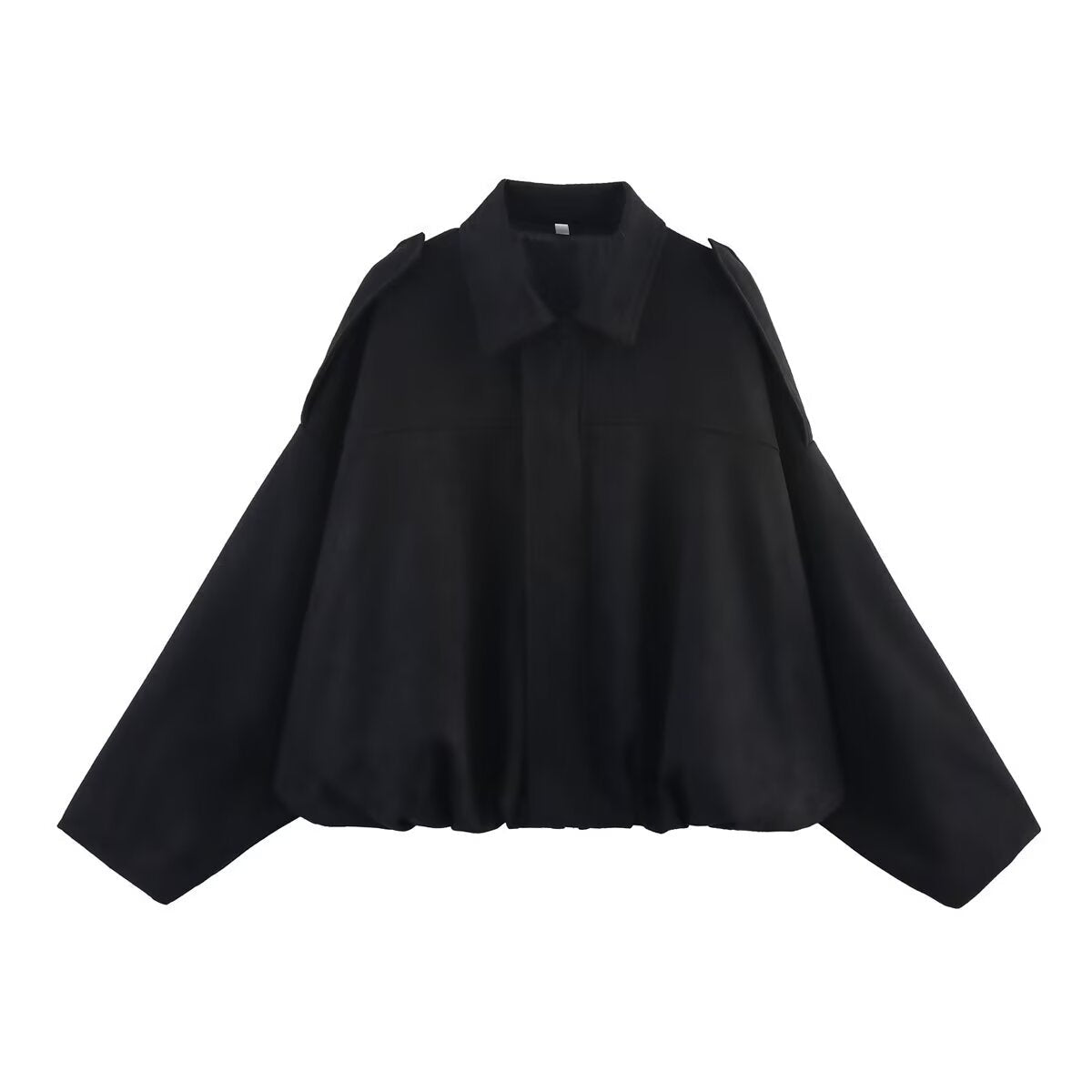 Womens casual suede texture lapel bomber jacket coat - Edin London