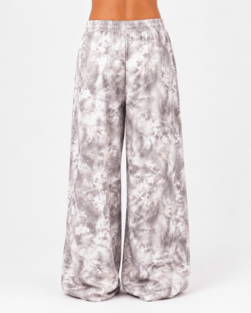 Women's Casual Wide Leg Sweatpants – Relaxed Fit Mid Waist Lounge Trousers - Edin London