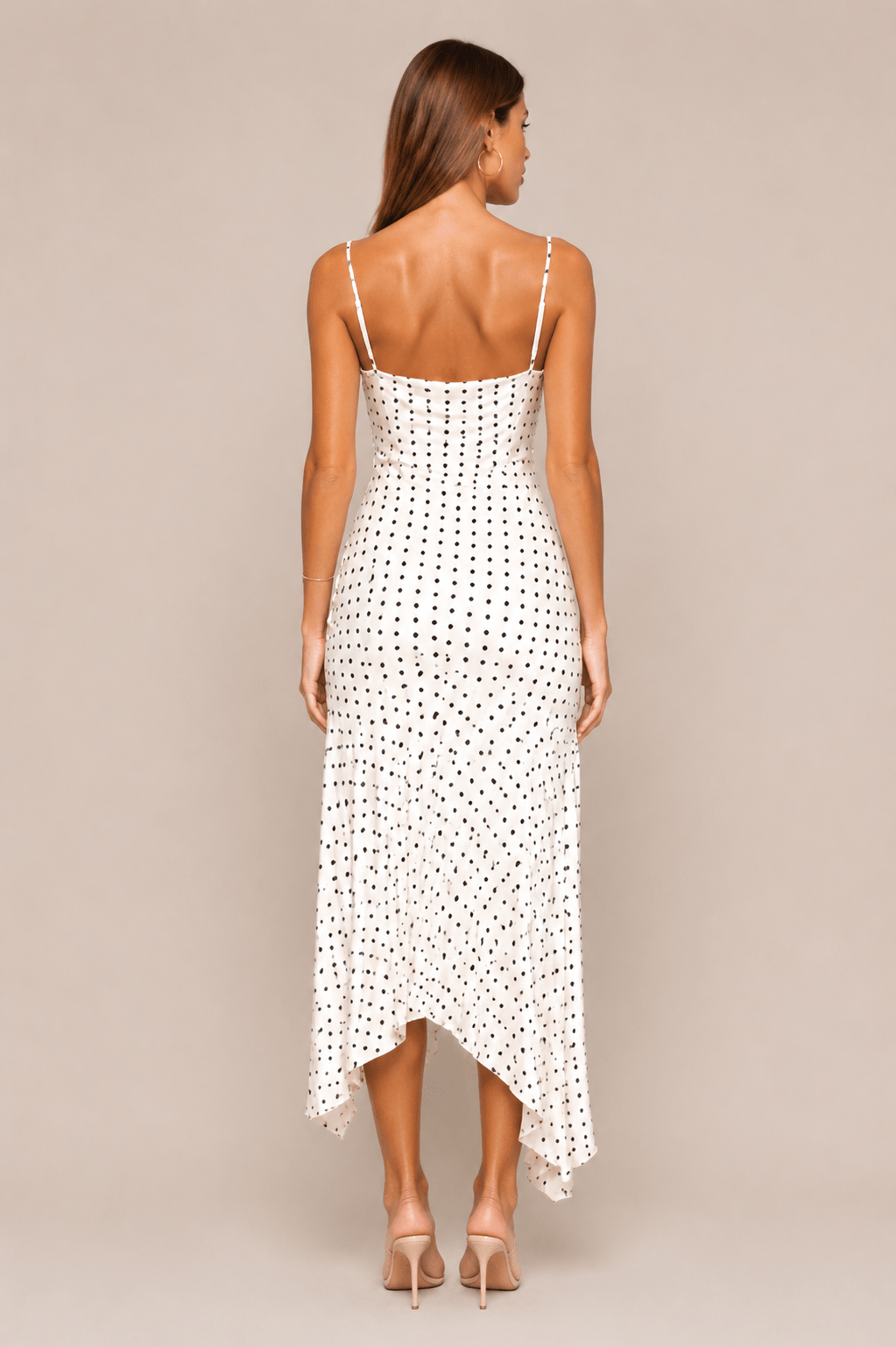 Women's Sleeveless Backless Split Maxi Dress - Edin London