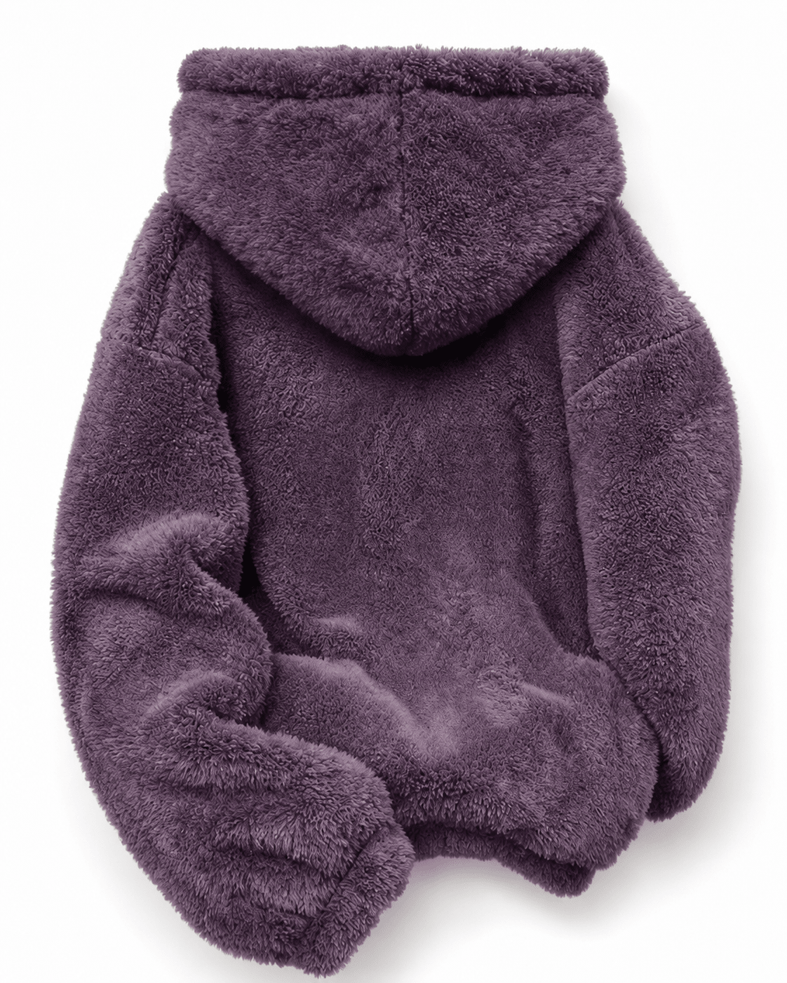 Women’s Warm Multi Color Sherpa Drop shoulder Fleece Color Block Hoodie For Winters Casual Relaxed Fit - Edin London